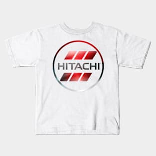 HITACHI logotype Kids T-Shirt